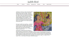 Desktop Screenshot of judithbirdart.com